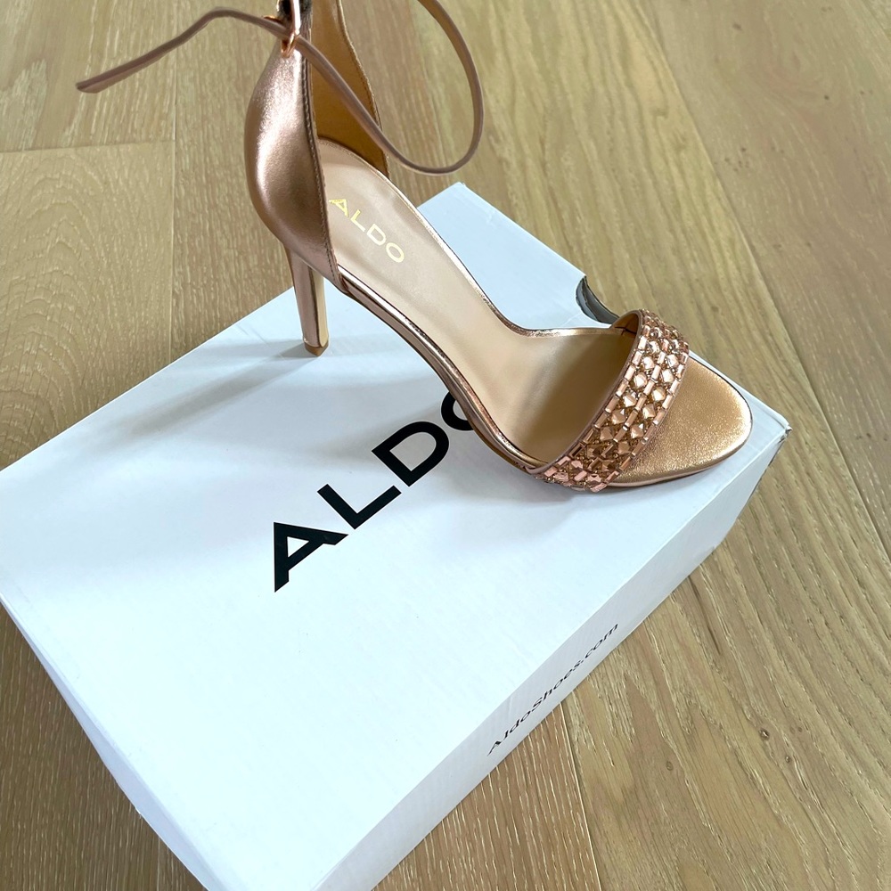 ALDO new Rose shoes ananda in metallic multi synthetic smooth
